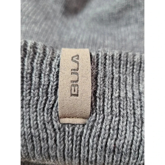Bula Adult Wool Blend Beanie Hat Skullie Ski Heathered Gray One Size - Picture 3 of 5